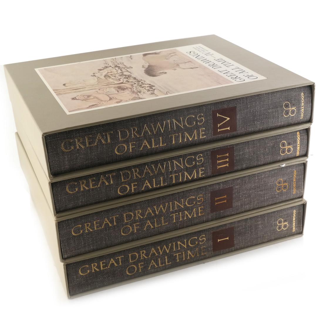 Books: Great Drawings of All Time, 4 Vols. (1 of 3)