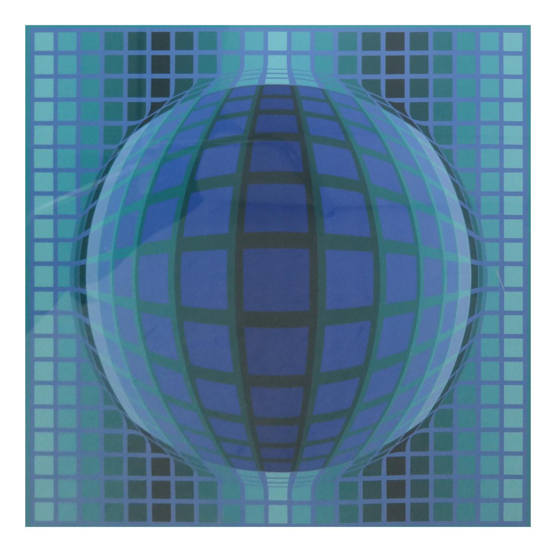 Victor Vasarely Print - Sphere (1 of 6)