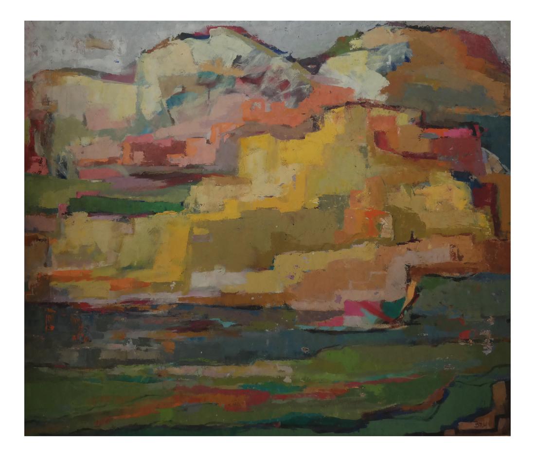 1950s-60s Modern Abstract Landscape (1 of 7)