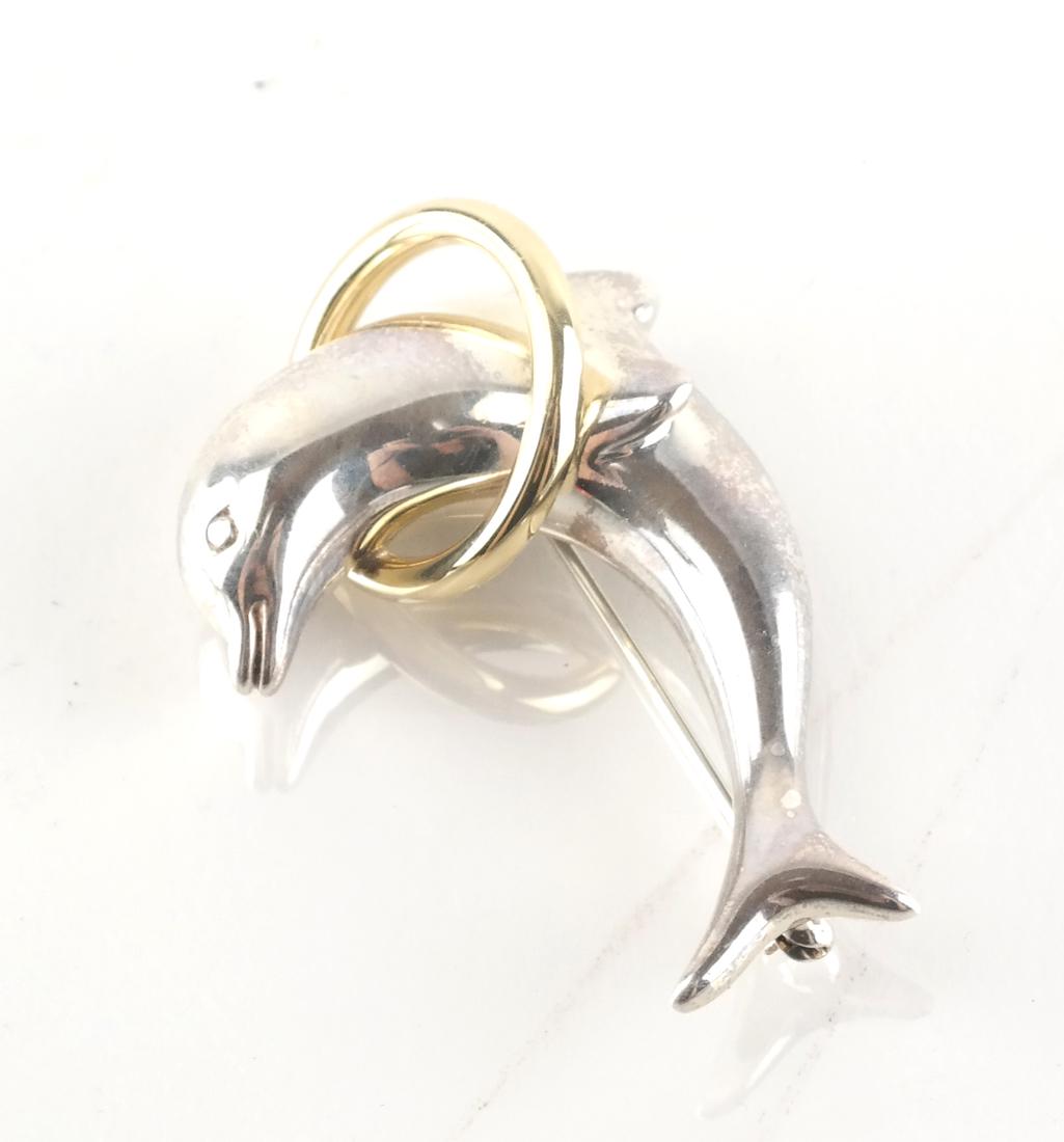 Tiffany & Co. Sterling & Gold Pin (1 of 7)