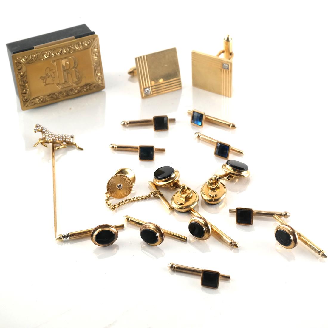 Lot 14k, Gold Filled & Gold Tone Items (1 of 6)