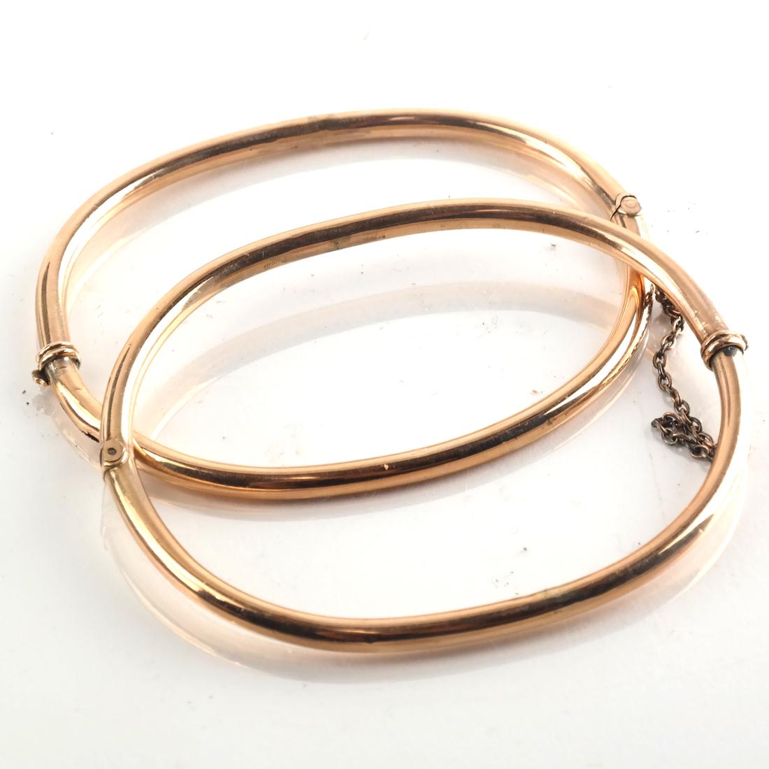 Two Gold-Filled Victorian Bangles (1 of 4)