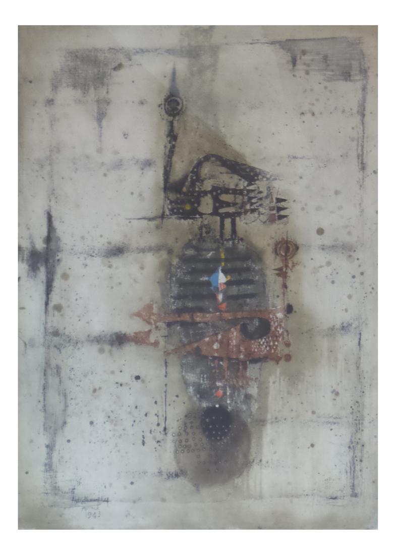 Abstract Lithograph (1 of 3)