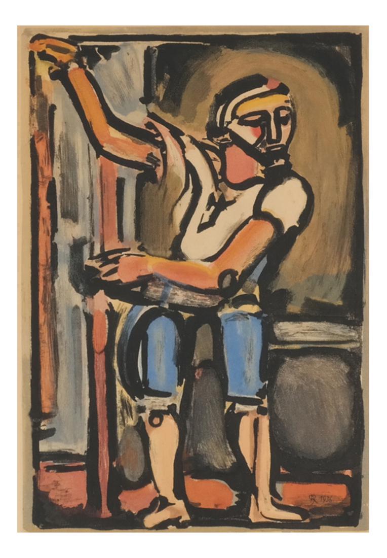 Georges Rouault, Study of a Man (1 of 6)