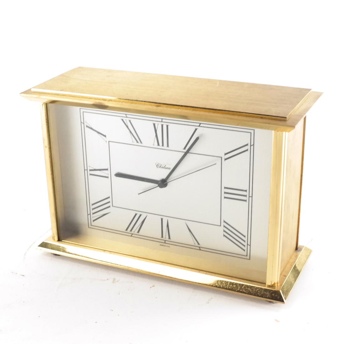 Chelsea Bronze Desk Clock (1 of 5)