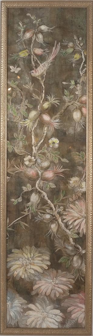 Parisian 20th C. Painted Wall Panel (1 of 6)