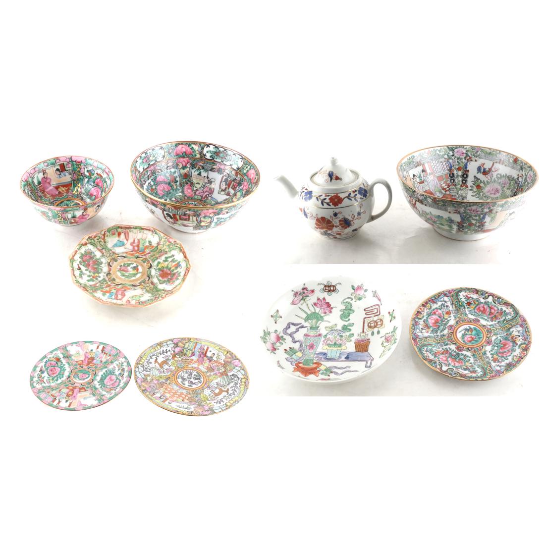 Nine Assorted Asian Porcelain Objects (1 of 9)