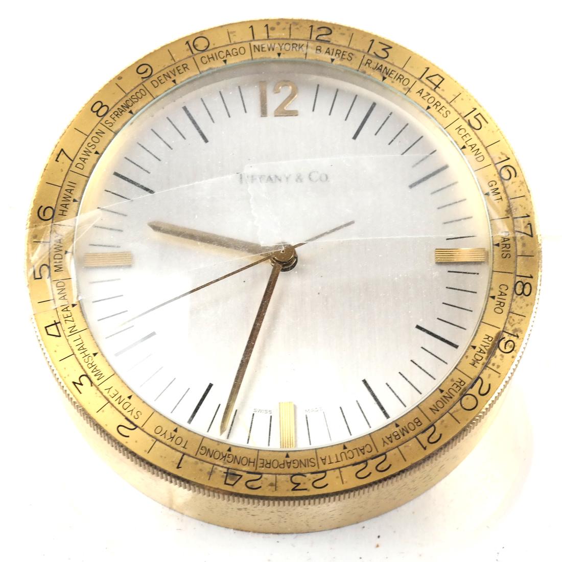 Tiffany & Co. World Time Desk Clock (1 of 4)