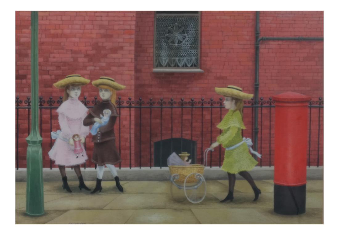 Eva Lefferts Watercolor - Children (1 of 5)