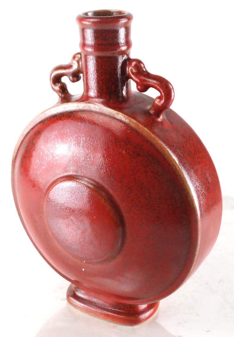 Chinese Red Imperial KS mark Vase (1 of 7)