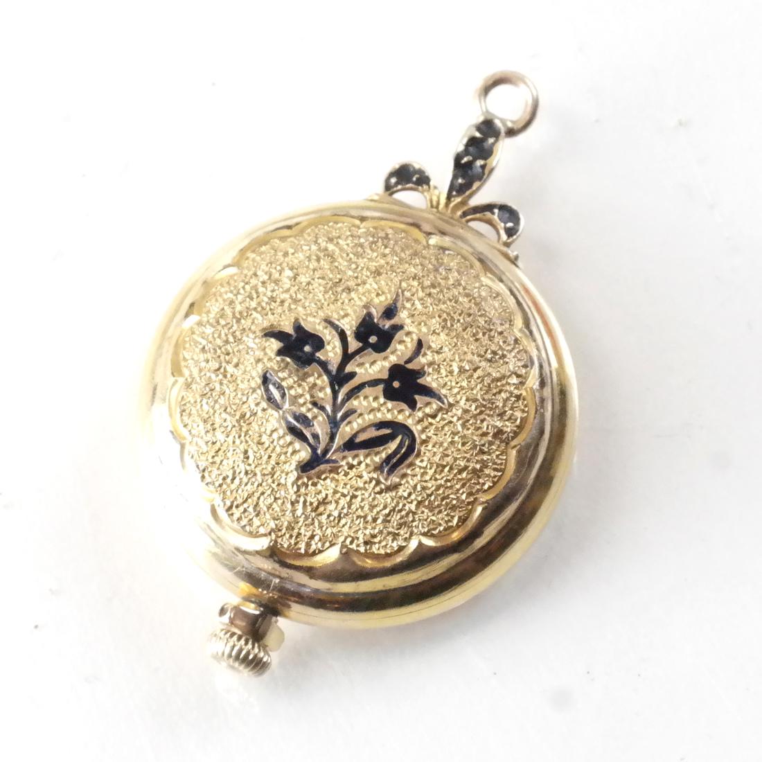 Ladies 14k Elgin Pendant Watch (1 of 4)