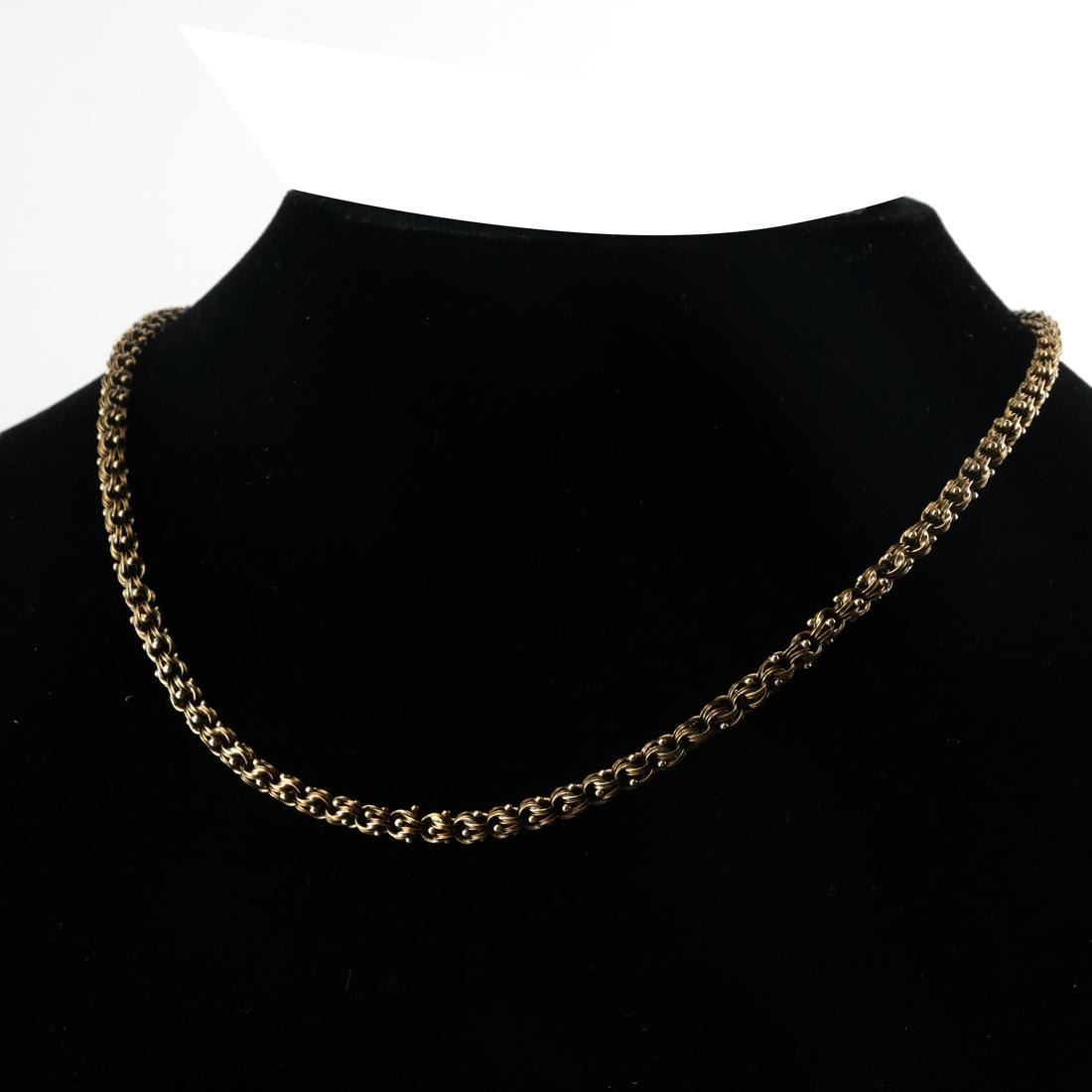 Victorian 14k YG 15 1/2" Chain (1 of 3)