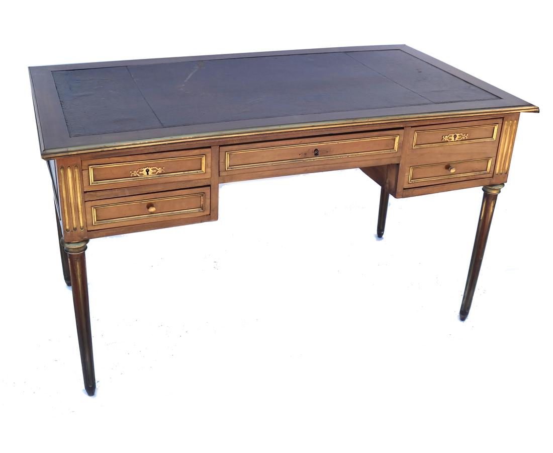 French Bureau Plat Stamped "Jansen" (1 of 8)