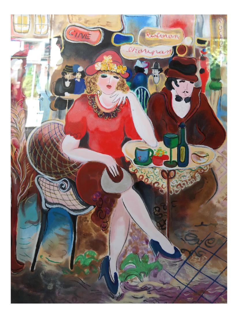 Zule, "Trocadero" - Serigraph (1 of 4)