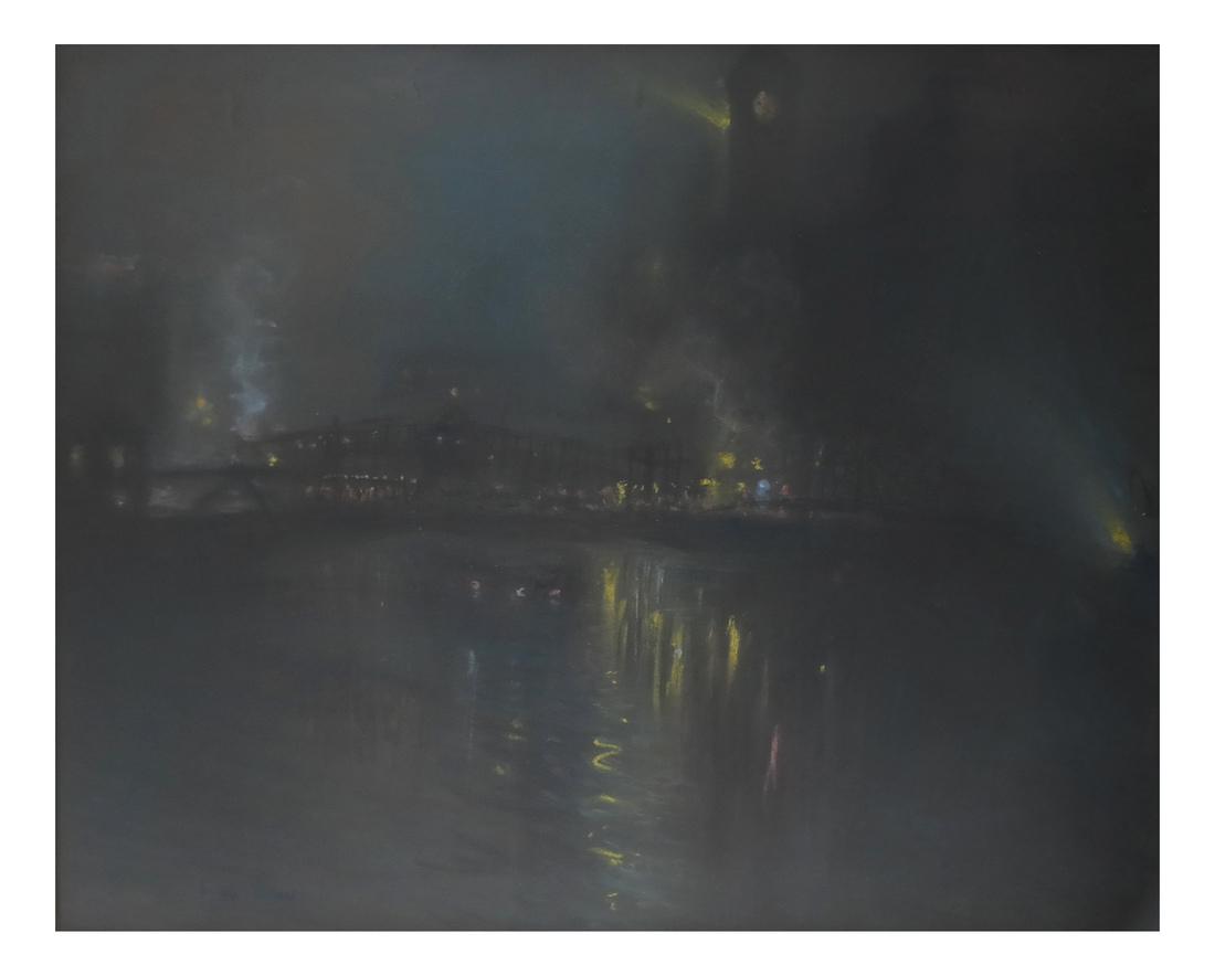 Glen C. Henshaw Signed Framed Pastel (1 of 5)