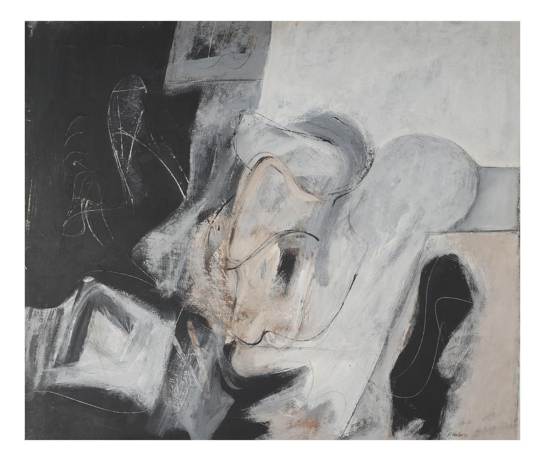 Harry Nadler, Abstract - Oil on Canvas (1 of 5)