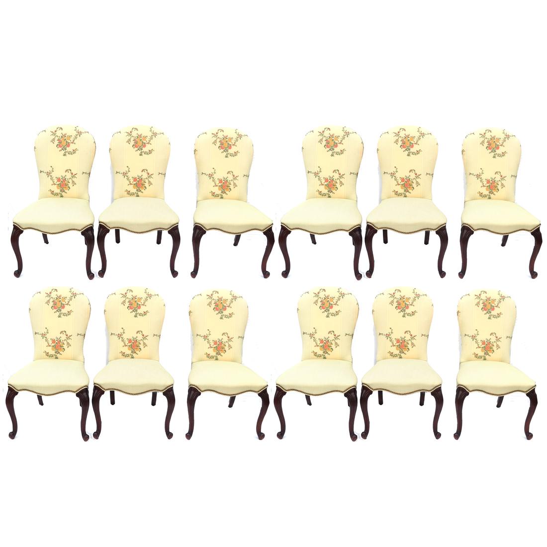 Twelve French-Style Dining Chairs (1 of 7)