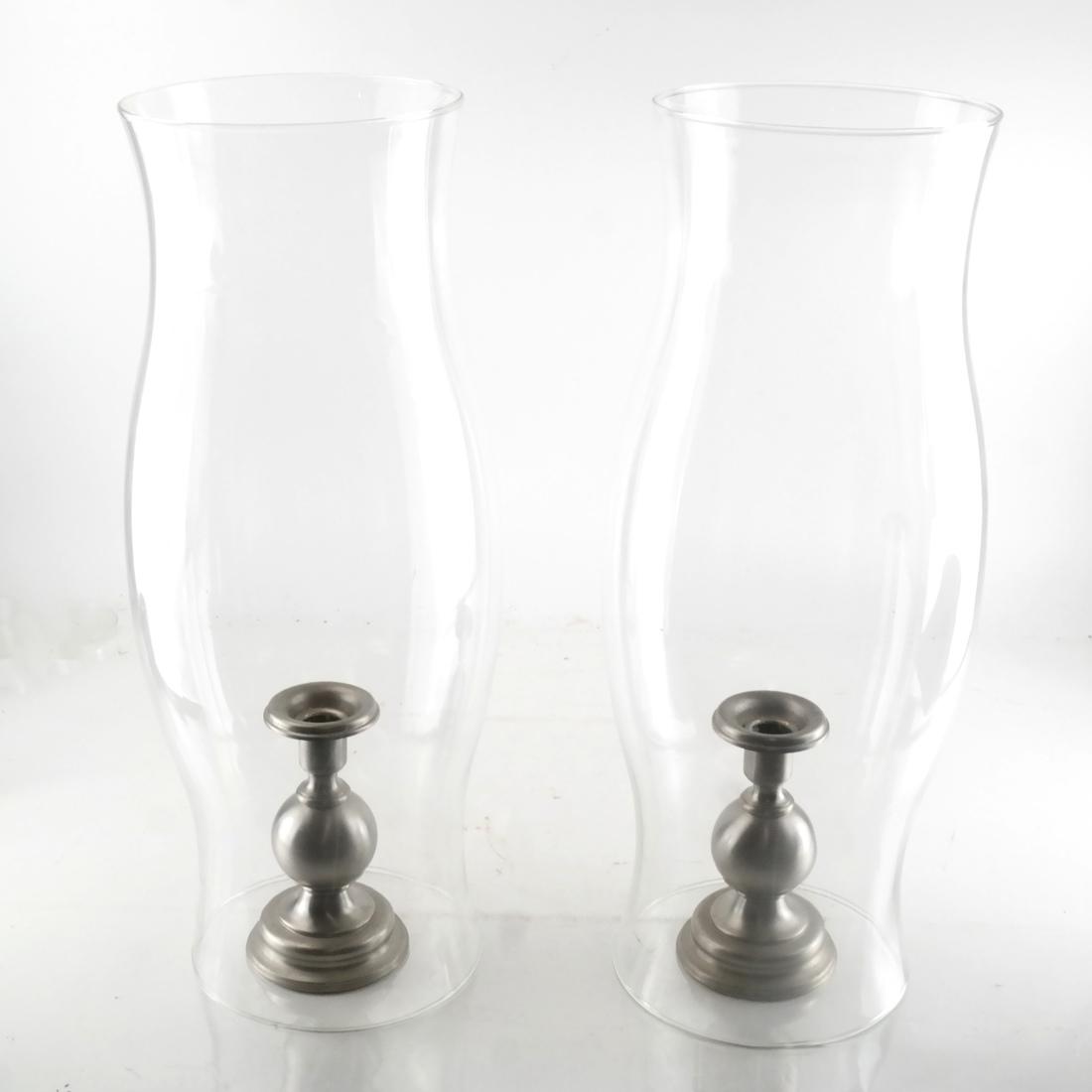 Pair of Hurricane Candlesticks (1 of 3)