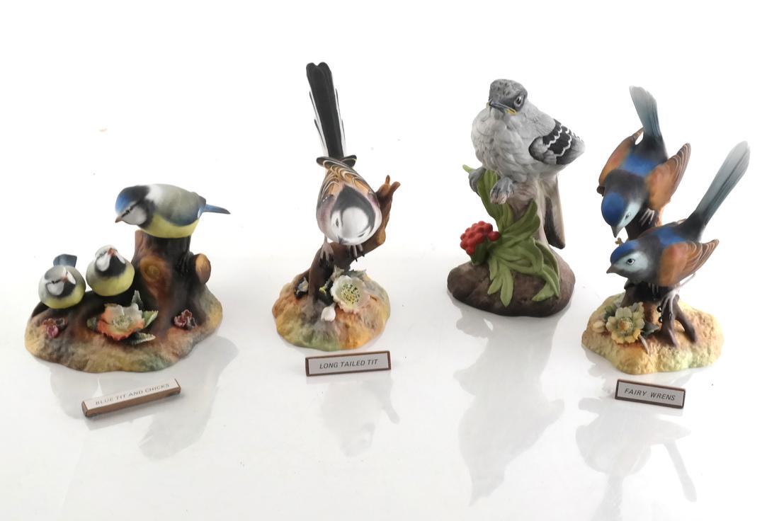 Four Boehm Birds, Porcelain (1 of 9)