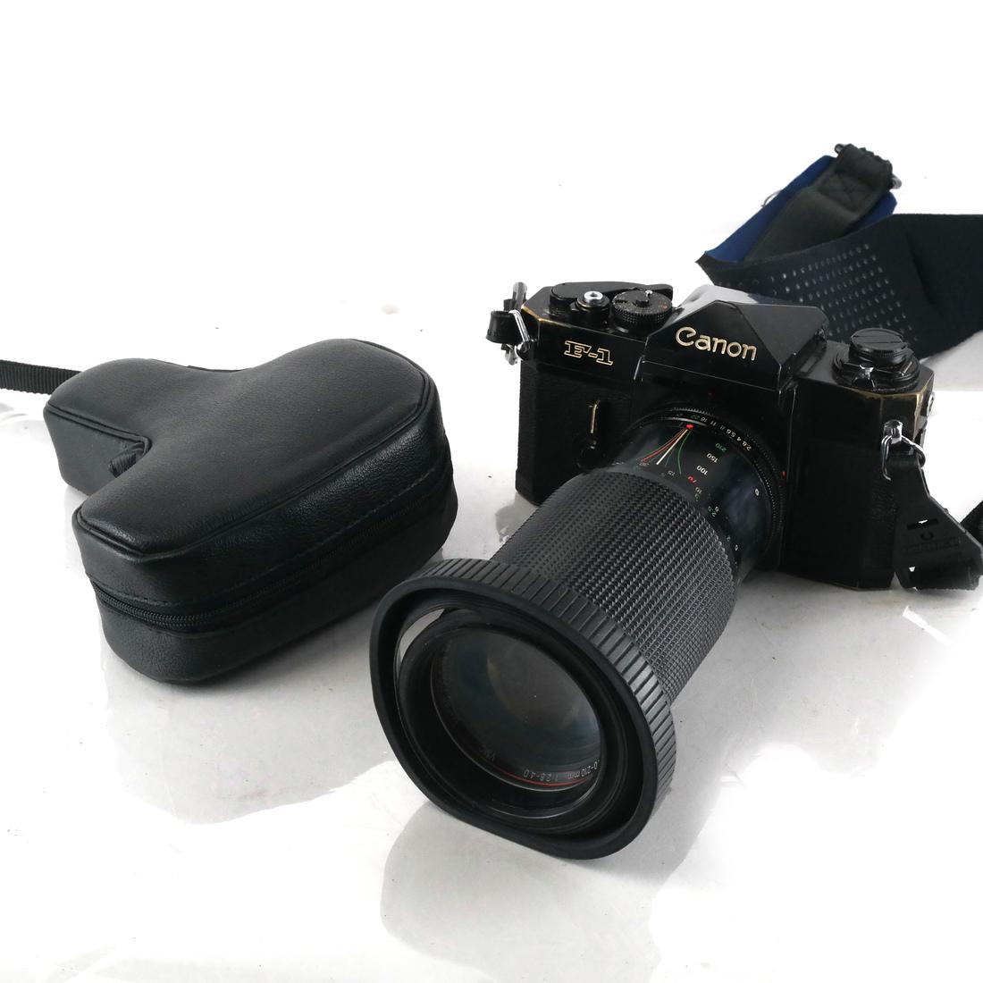 Canon F-1 Camera with Telephoto Lens (1 of 6)