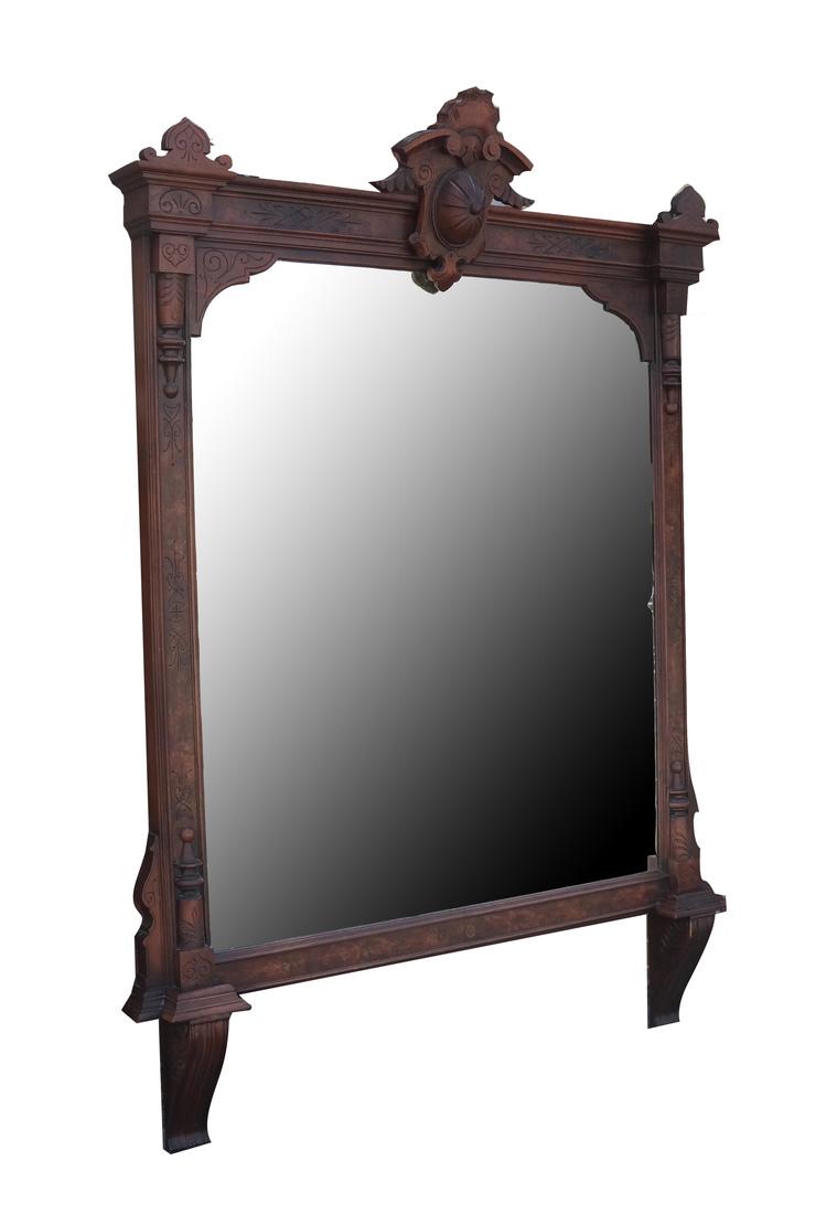 Antique Eastlake Victorian Mirror (1 of 6)