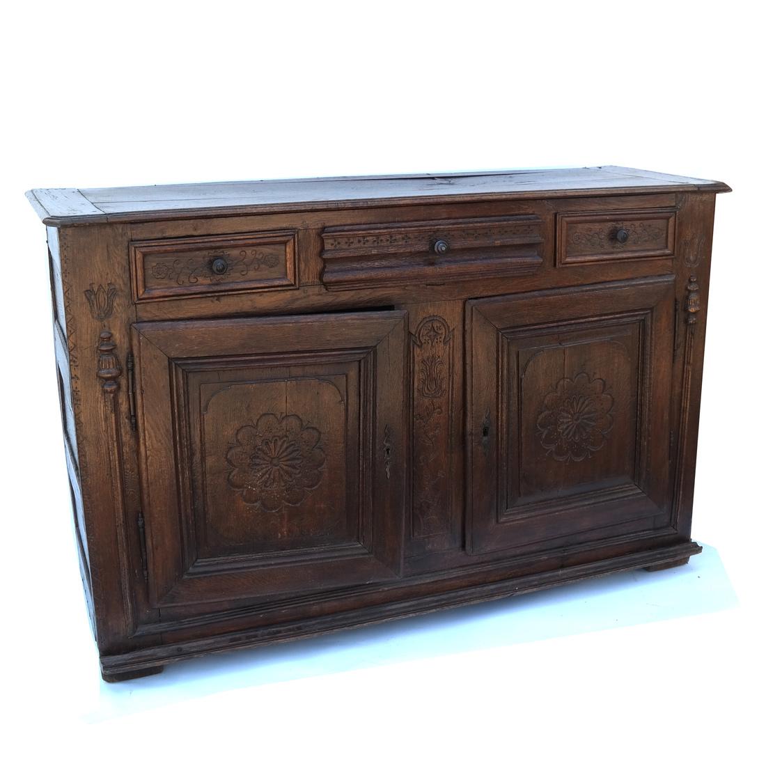 Antique French Provincial Sideboard (1 of 9)