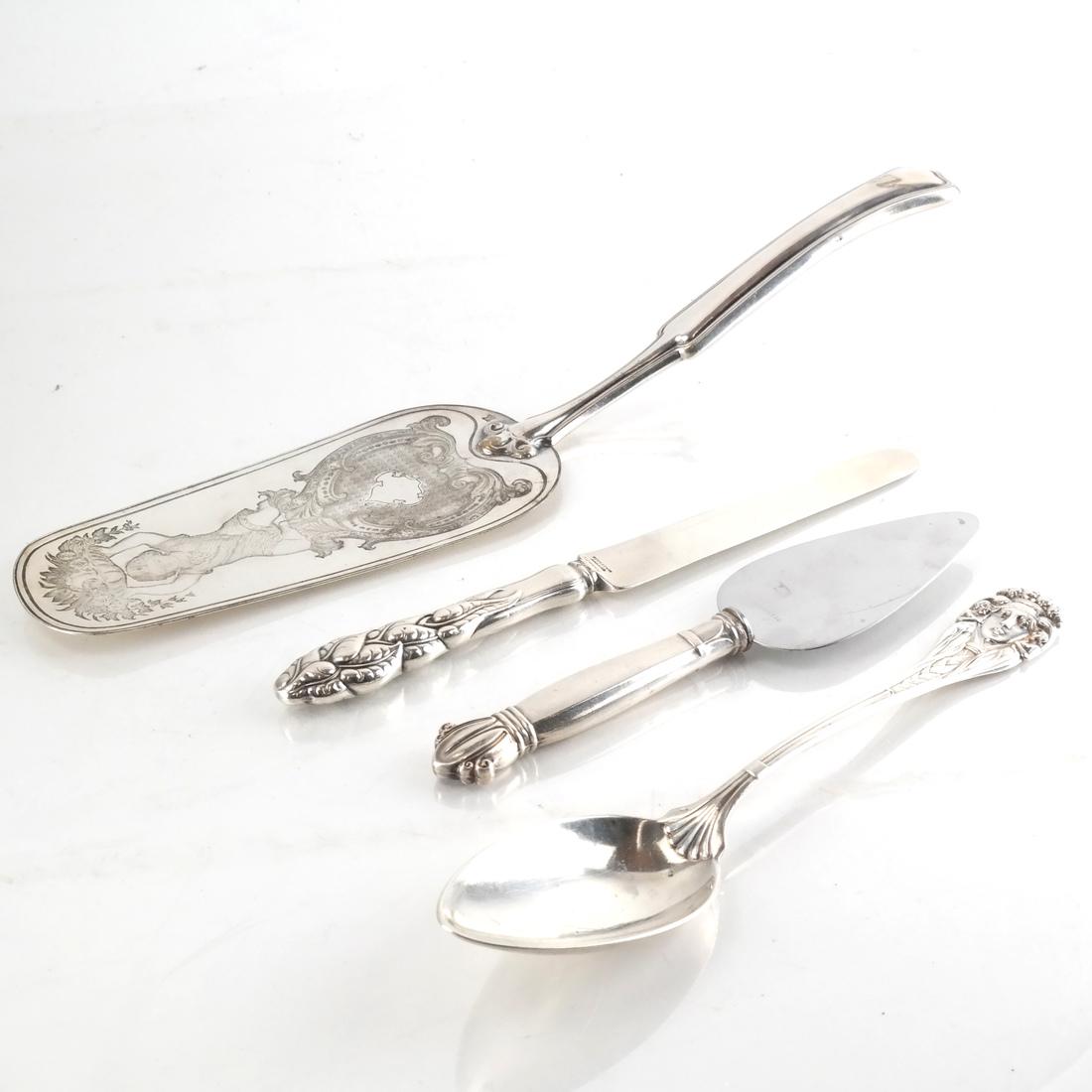 (4) Tiffany & Co., German Silver, Jager (1 of 9)