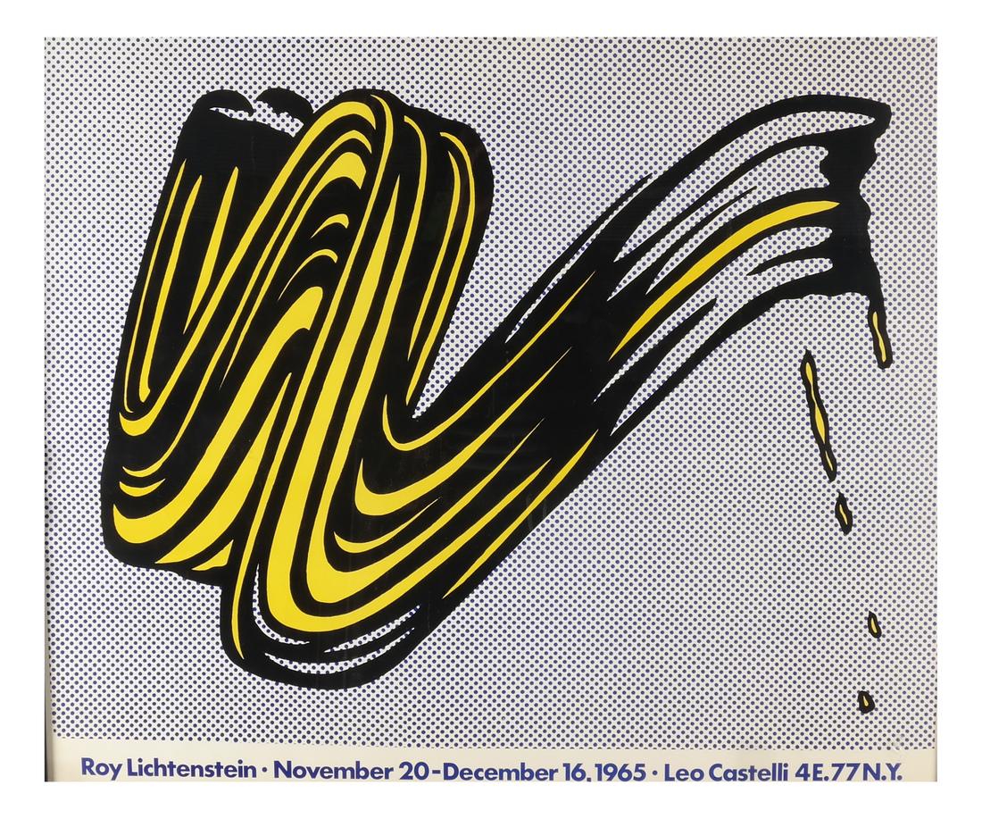 Roy Lichtenstein Exhibition Poster (1 of 5)
