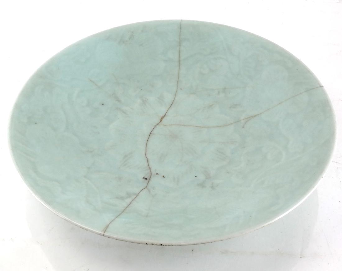 Chinese Green Celadon Charger (1 of 6)