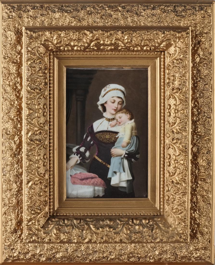 Porcelain Framed Plaque (1 of 5)