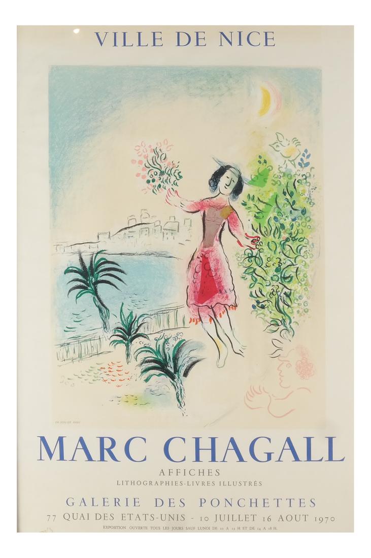 Marc Chagall "Ville de Nice" Poster (1 of 5)