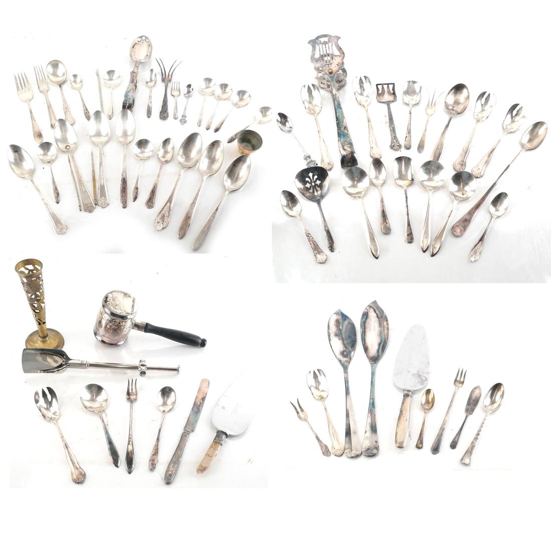 Collection of Silver-Plated Flatware (1 of 5)