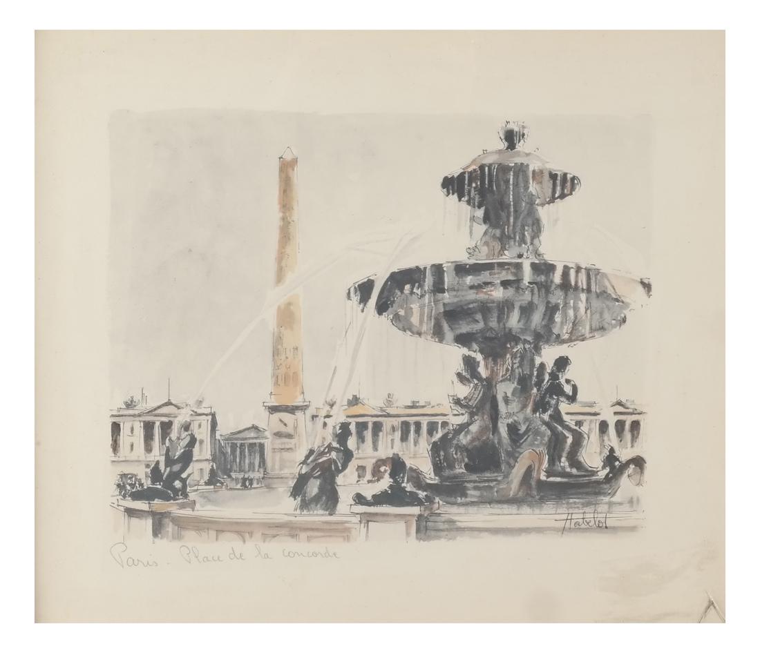 Habelot "Place de Concorde" Print (1 of 5)
