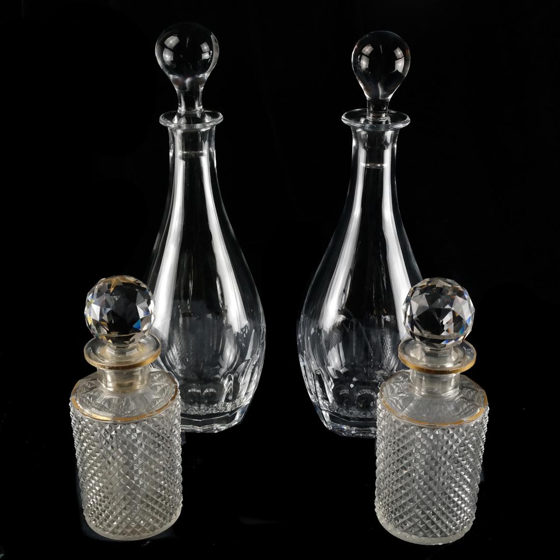 Two Pairs of Decanters (1 of 8)