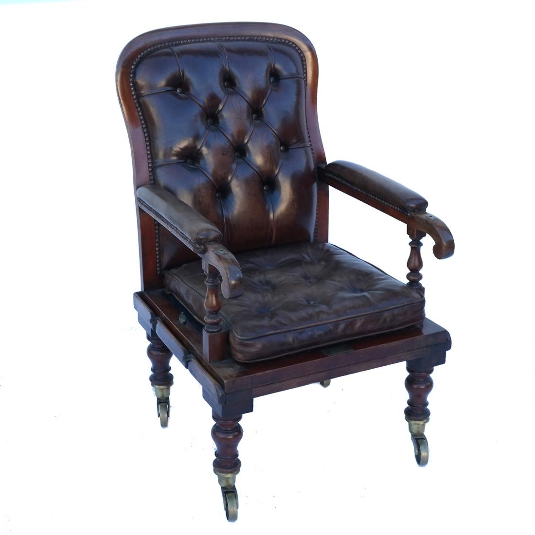 English Regency Campaign Chair (1 of 8)