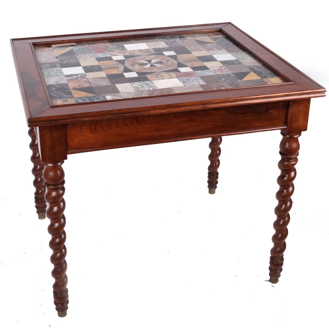 Antique Specimen Marble Top Table (1 of 6)