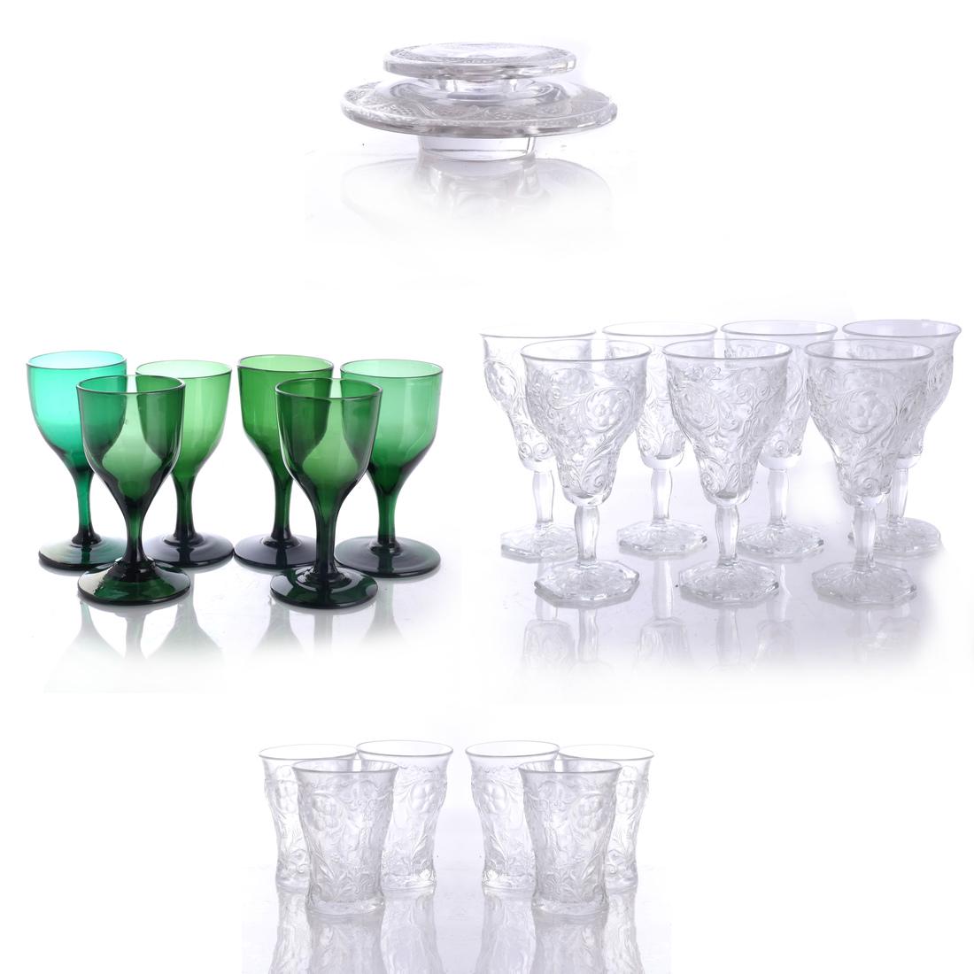 23 Pieces of American Glass (1 of 5)