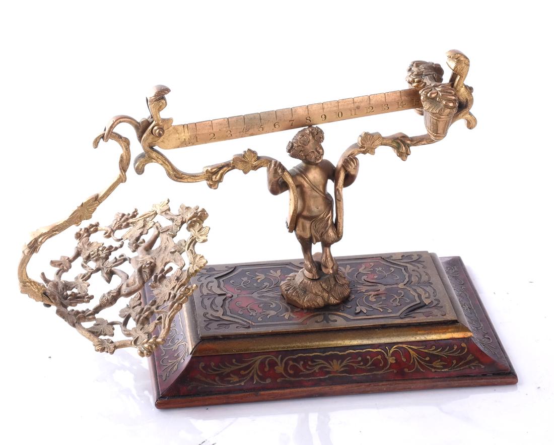 19th C. Boulle Cherub-Form Scale (1 of 6)