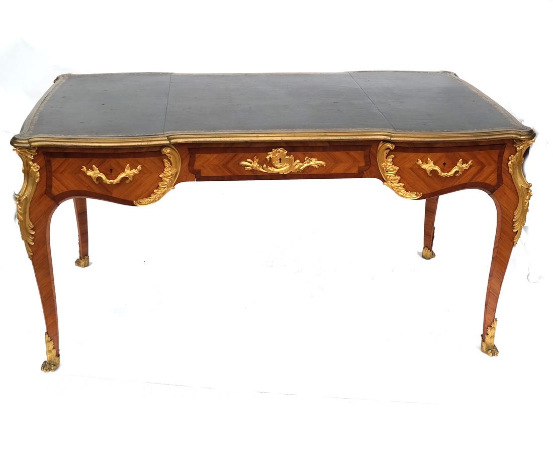 20th C. French Satinwood Bureau Plat (1 of 10)