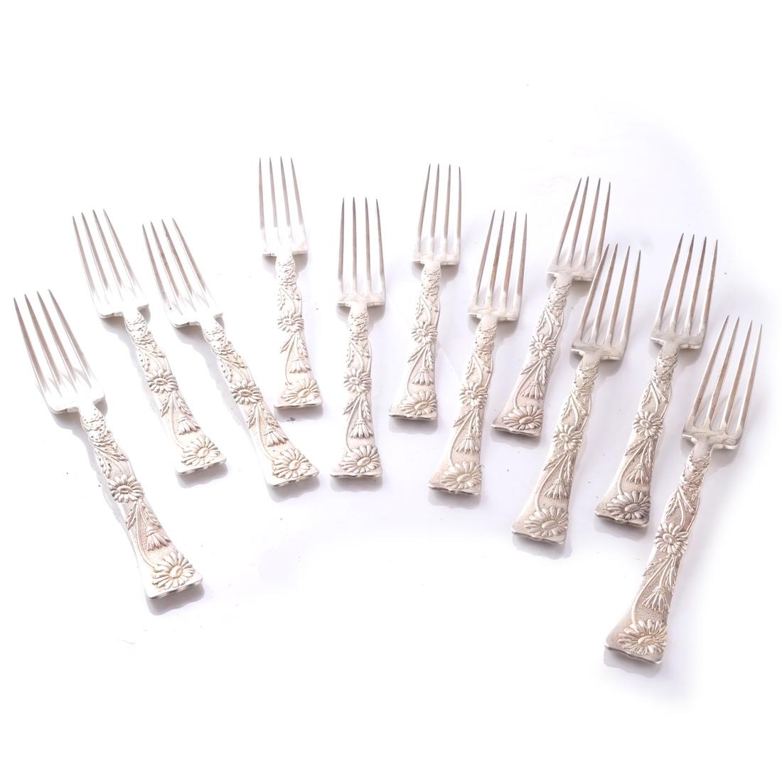 Tiffany & Co. Sterling Silver Forks (11) (1 of 5)