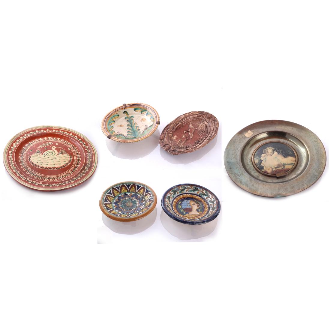 Mexican, Portuguese, etc. Faience Dishes (1 of 9)