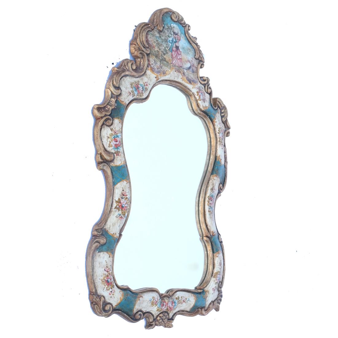 Venetian-Style Cartouche Mirror (1 of 5)