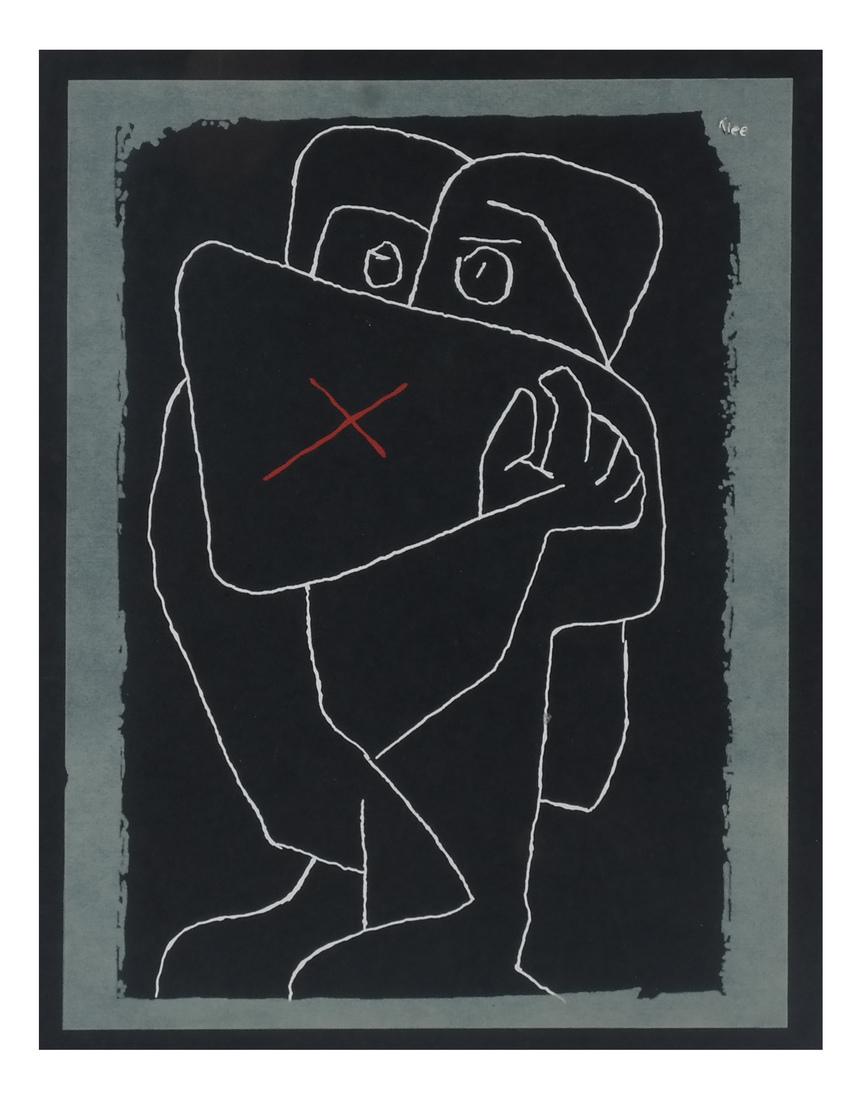 Paul Klee "The Embrace" Serigraph (1 of 6)