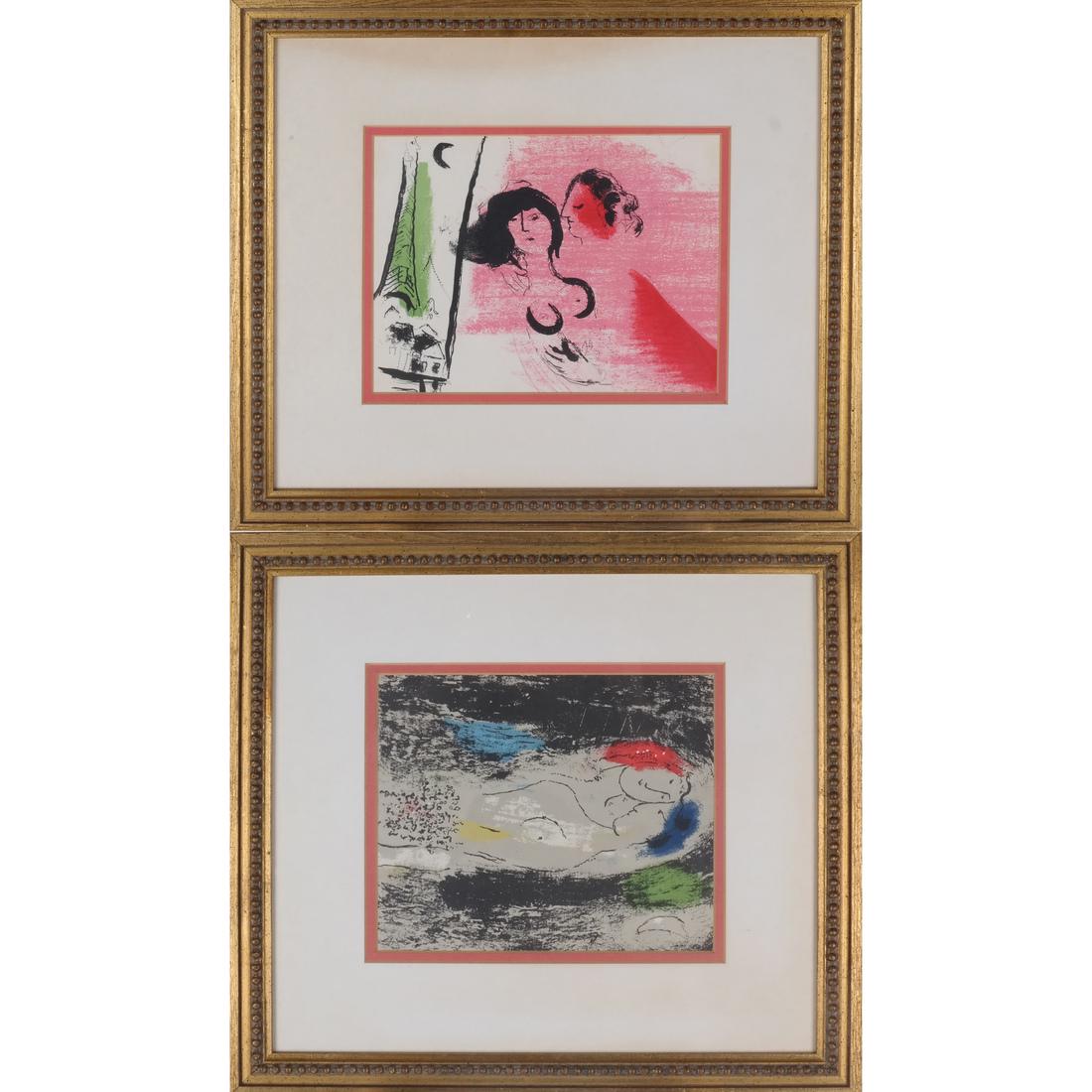 Two Marc Chagall-Style Prints (1 of 8)