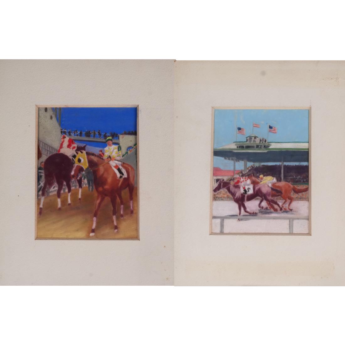 Equestrian Pastel Paintings (1 of 8)