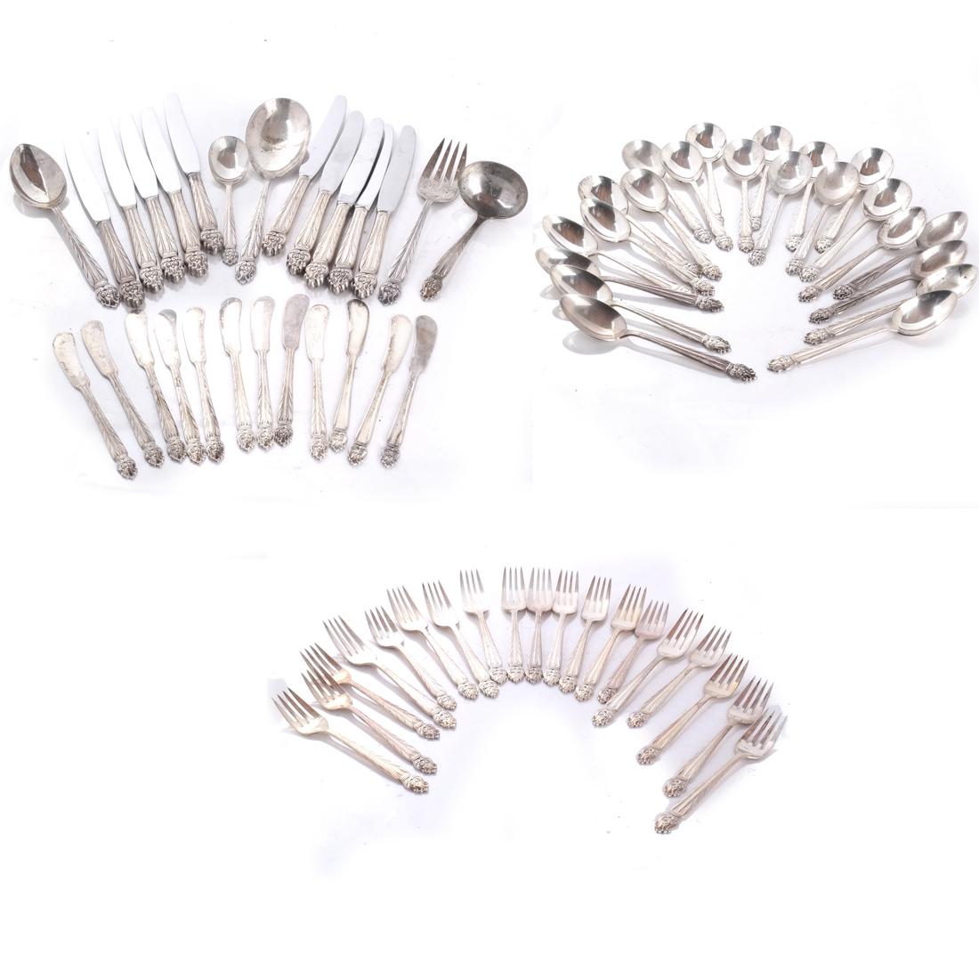 .925 Sterling Silver Flatware, "Intermezzo" Pattern (1 of 10)