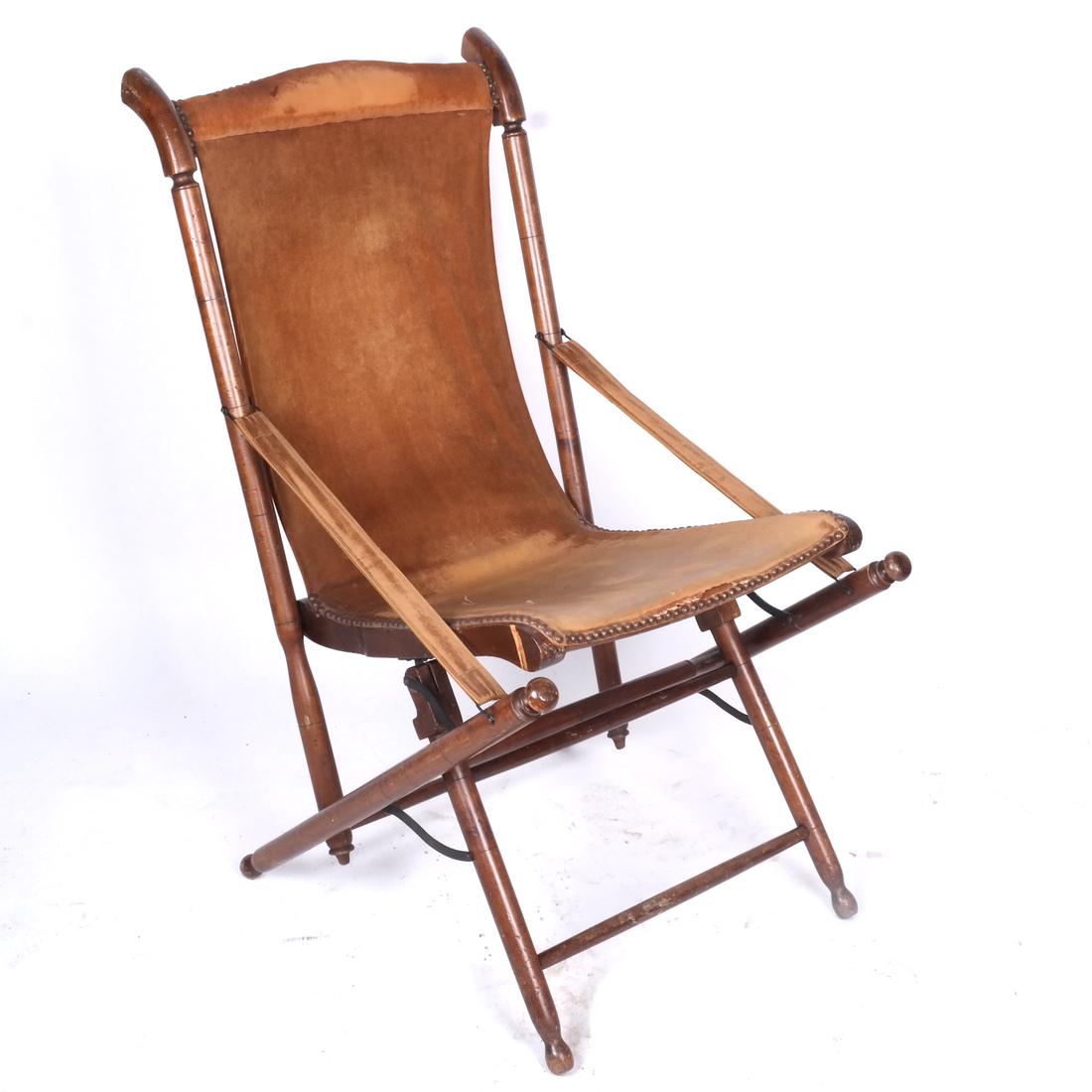 Bamboo Folding Captain's Chair (1 of 8)