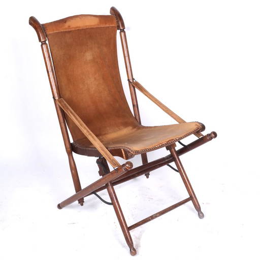 Bamboo Folding Captain's Chair