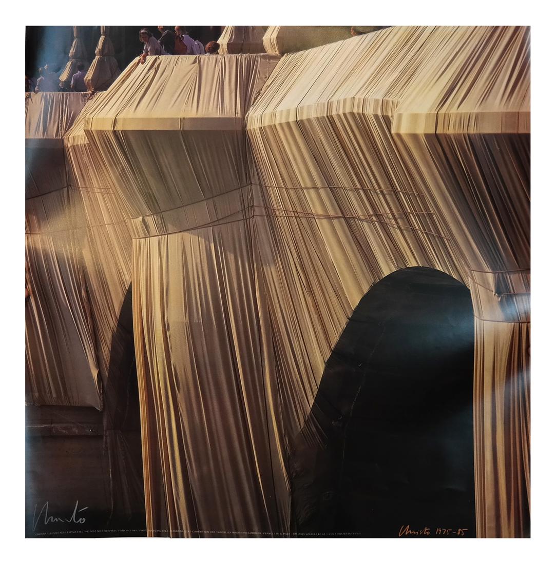 J-C Christo "Pont Neuf Wrapped" Photo (1 of 4)
