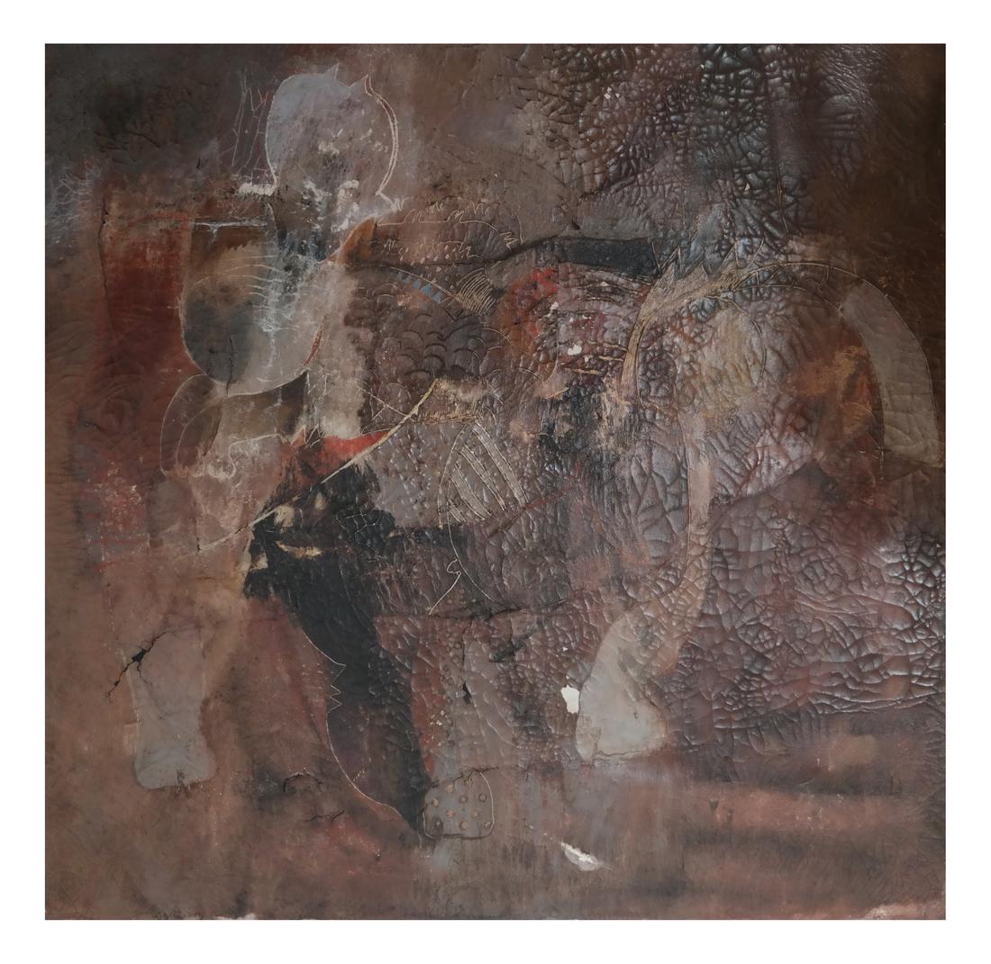 Modern 50s-60s Abstract, Oil on Canvas (1 of 7)